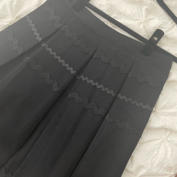 English Factory Tulle Midi Skirt - Picture 2 of 7